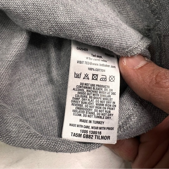 Ted Baker London Bundle 2 Short Sleeve Button Collared Polo Shirt Sz 5 L100523 - Picture 5 of 11